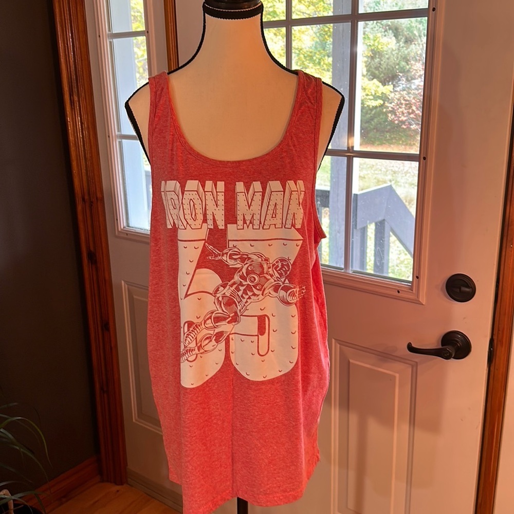 Marvel Comics Iron Man Tank Top